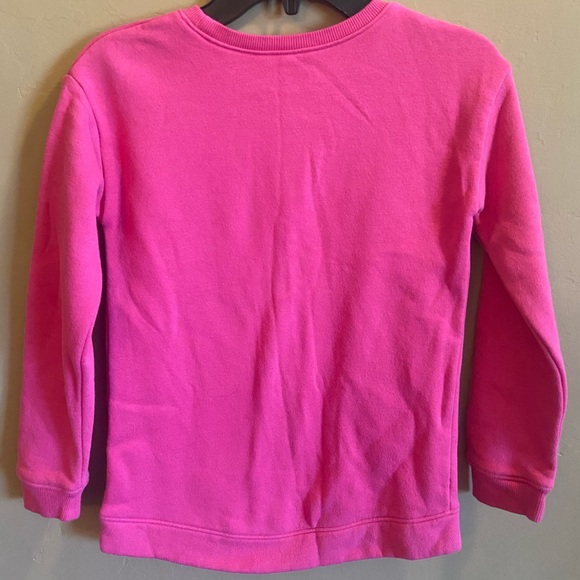 Disney Princesses Girls 7 Glittery Fleece Sweatshirt by Jumping Bean cotton poly - Picture 3 of 4